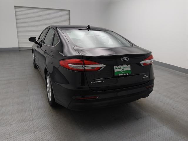 used 2019 Ford Fusion Hybrid car, priced at $20,095