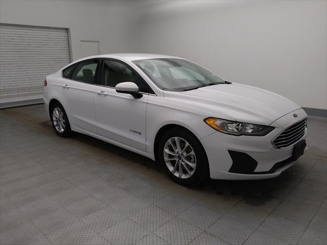 used 2019 Ford Fusion Hybrid car, priced at $18,295