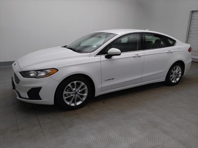 used 2019 Ford Fusion Hybrid car, priced at $18,295