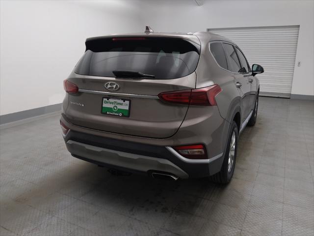 used 2019 Hyundai Santa Fe car, priced at $22,095