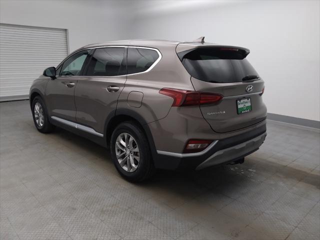 used 2019 Hyundai Santa Fe car, priced at $22,095