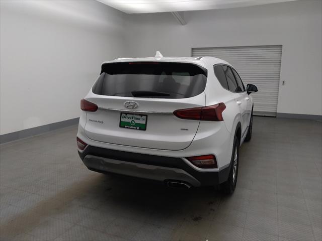 used 2019 Hyundai Santa Fe car, priced at $22,395