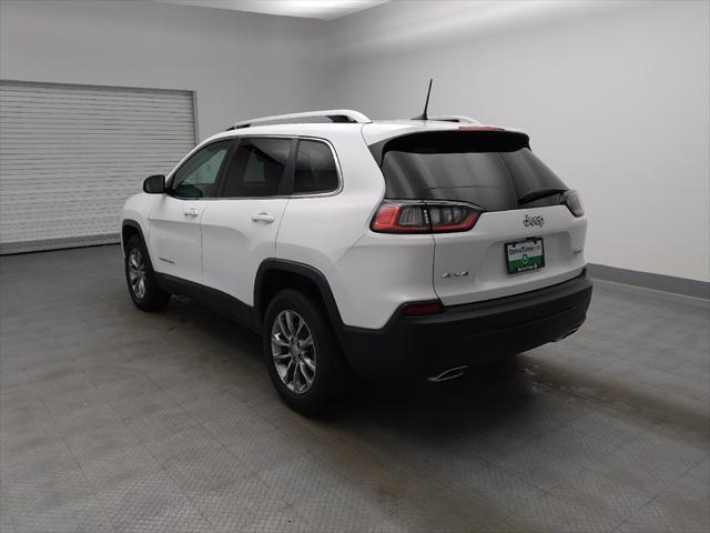 used 2021 Jeep Cherokee car, priced at $26,495