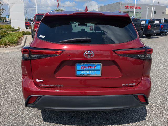 used 2021 Toyota Highlander car, priced at $29,881