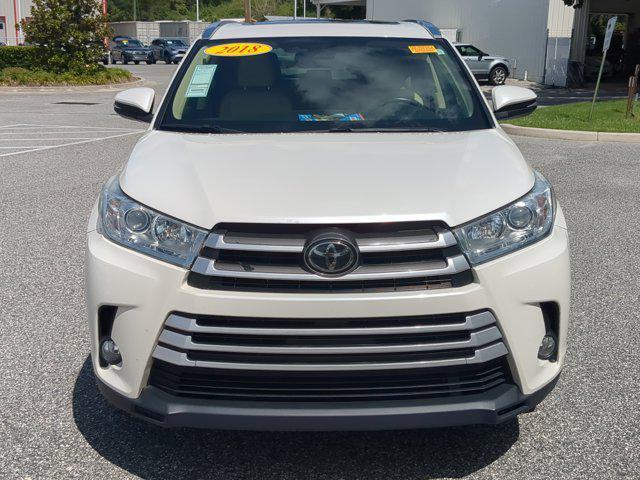 used 2018 Toyota Highlander car, priced at $16,882