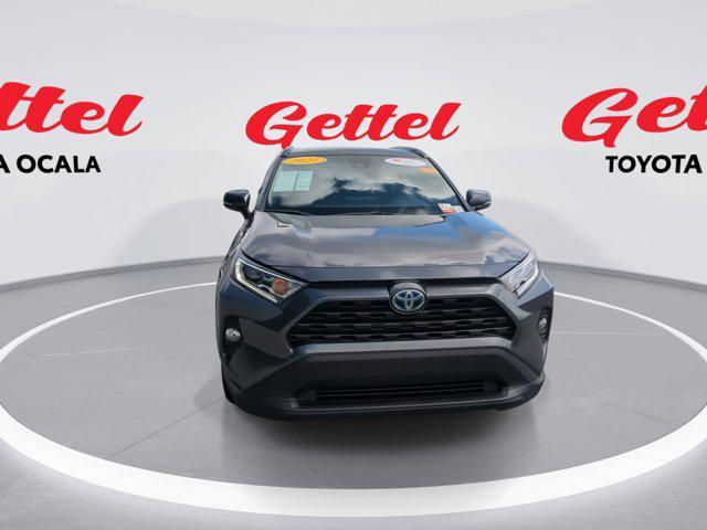 used 2021 Toyota RAV4 Hybrid car, priced at $28,581