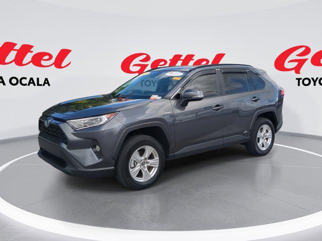 used 2021 Toyota RAV4 Hybrid car, priced at $28,581