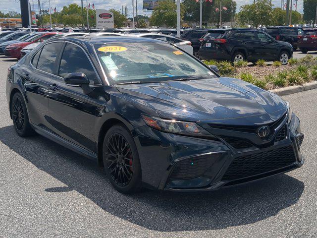 used 2021 Toyota Camry car, priced at $19,482
