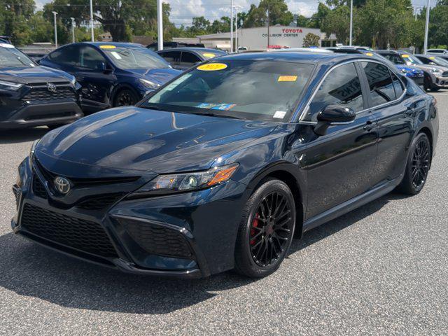 used 2021 Toyota Camry car, priced at $19,482