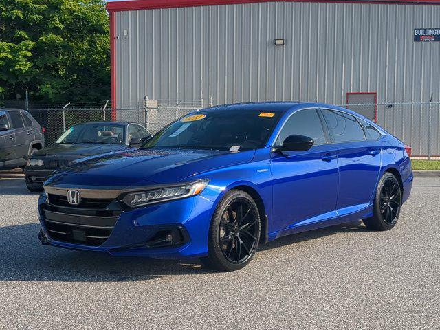 used 2022 Honda Accord Hybrid car, priced at $25,782
