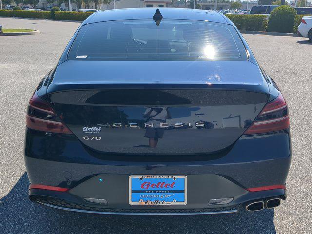 used 2023 Genesis G70 car, priced at $25,984