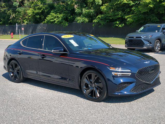 used 2023 Genesis G70 car, priced at $25,984