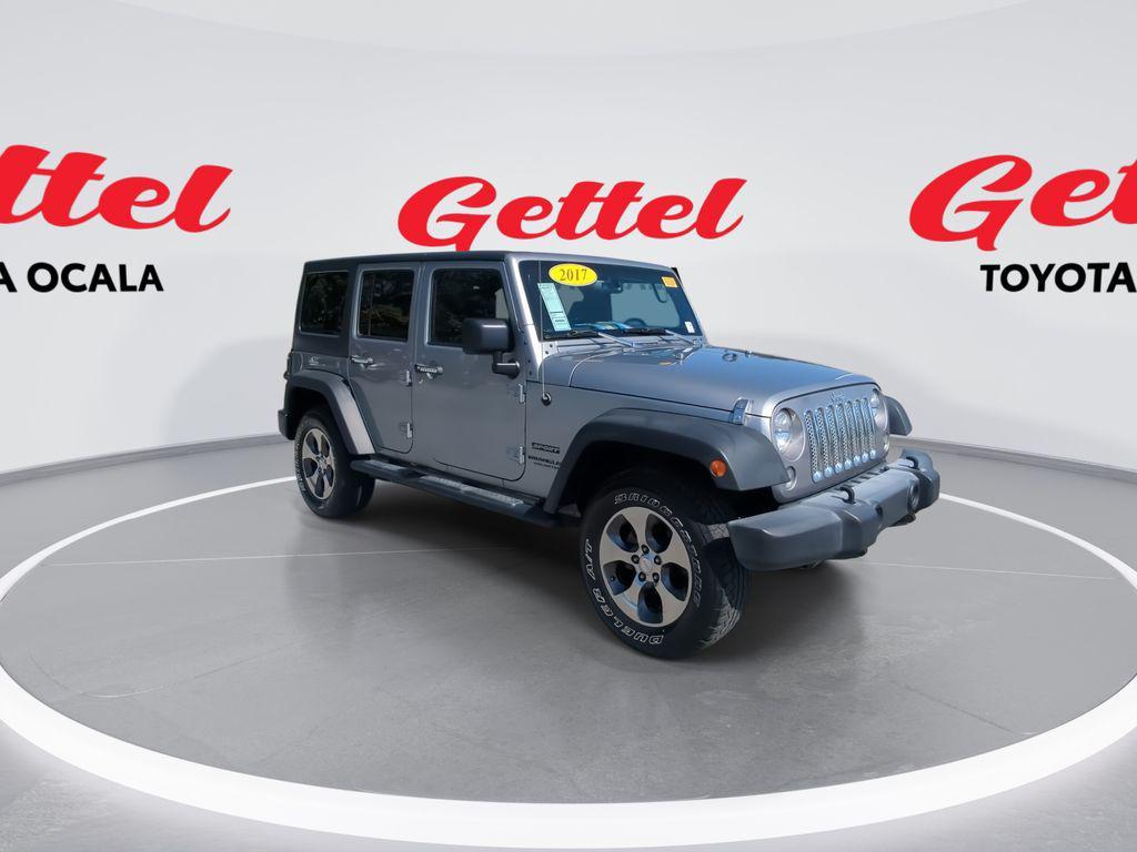 used 2017 Jeep Wrangler Unlimited car, priced at $16,981
