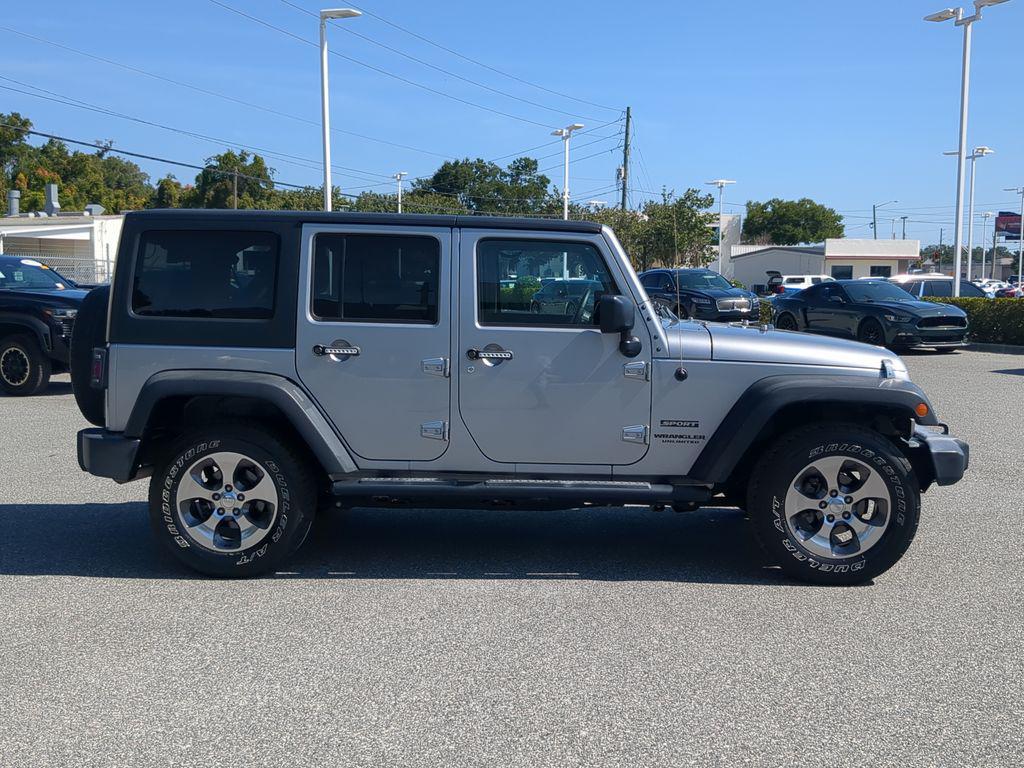 used 2017 Jeep Wrangler Unlimited car, priced at $16,981
