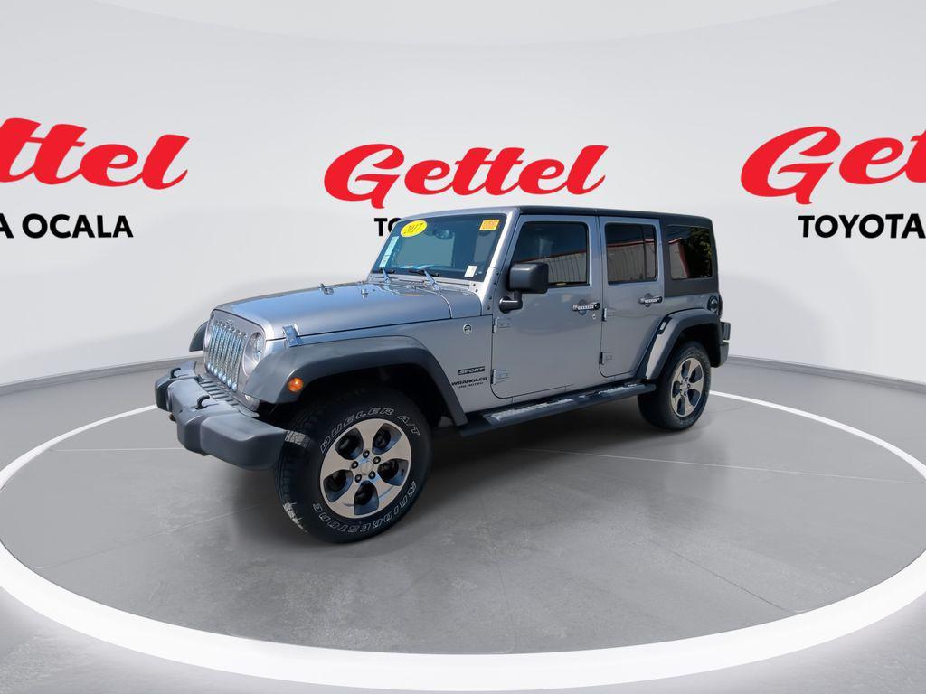 used 2017 Jeep Wrangler Unlimited car, priced at $16,981