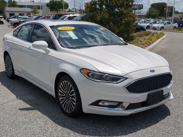 used 2018 Ford Fusion Energi car, priced at $13,683