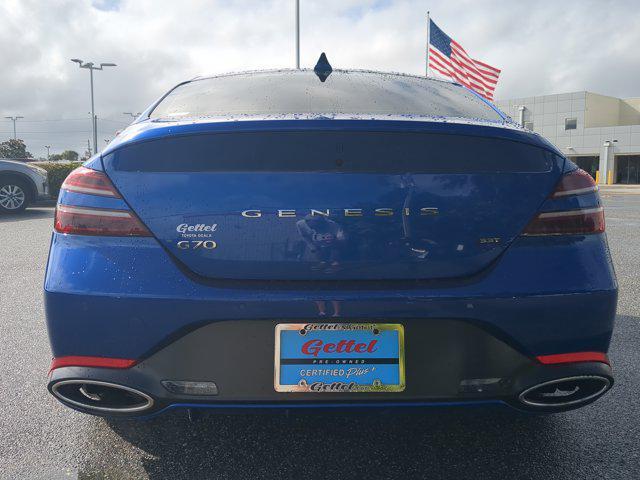 used 2022 Genesis G70 car, priced at $29,882