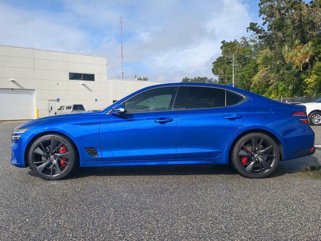 used 2022 Genesis G70 car, priced at $29,882