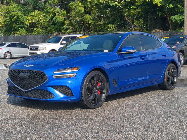 used 2022 Genesis G70 car, priced at $29,882