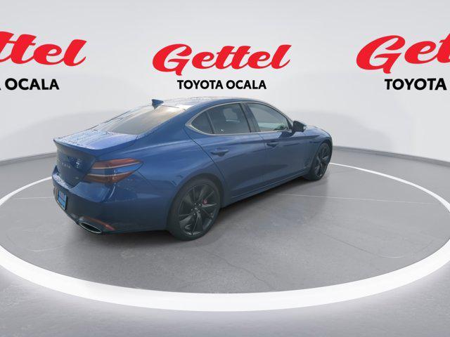 used 2022 Genesis G70 car, priced at $29,882