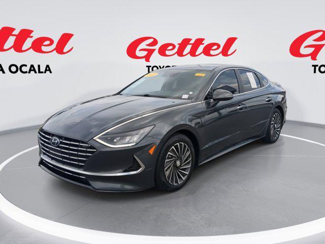 used 2022 Hyundai Sonata Hybrid car, priced at $18,981