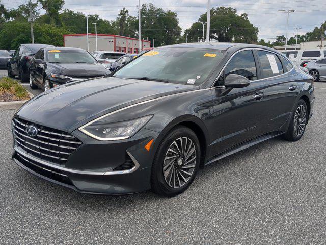 used 2022 Hyundai Sonata Hybrid car, priced at $18,981