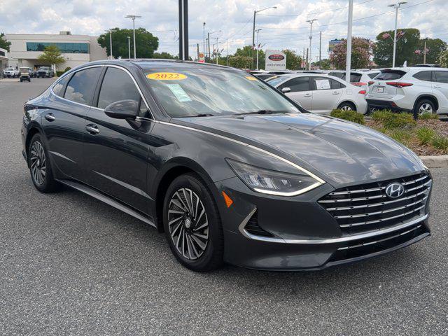 used 2022 Hyundai Sonata Hybrid car, priced at $18,981