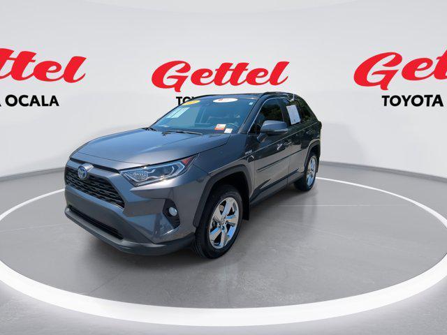 used 2021 Toyota RAV4 Hybrid car, priced at $32,883