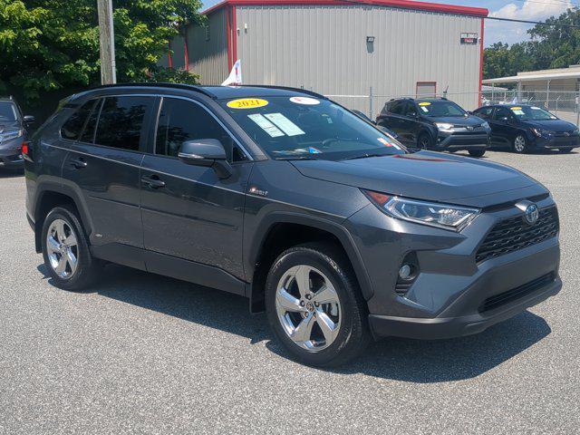 used 2021 Toyota RAV4 Hybrid car, priced at $32,883
