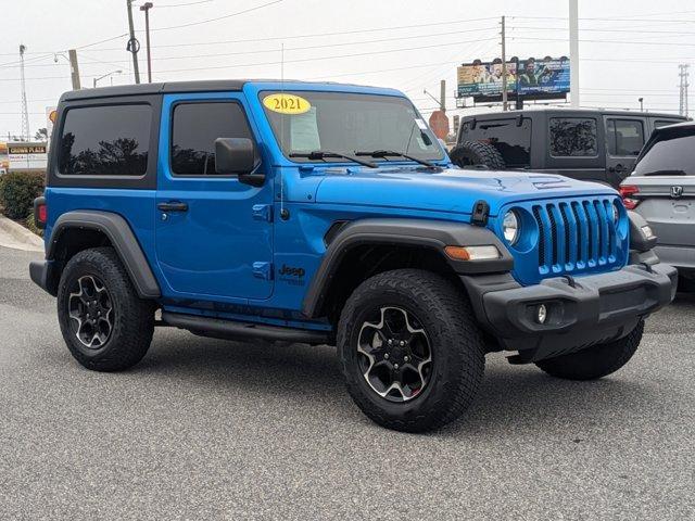 used 2021 Jeep Wrangler car, priced at $28,982