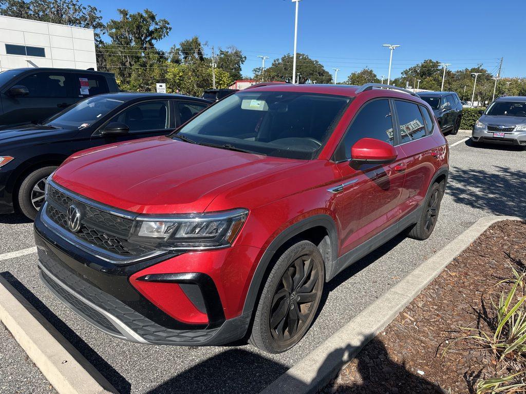 used 2022 Volkswagen Taos car, priced at $16,581