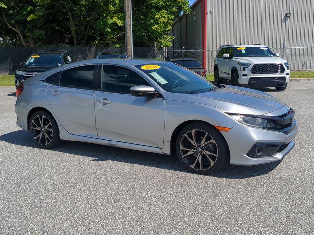 used 2021 Honda Civic car, priced at $18,983