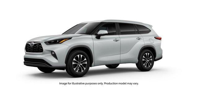 new 2025 Toyota Highlander car, priced at $50,370