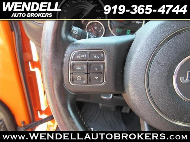 used 2012 Jeep Wrangler Unlimited car, priced at $16,845