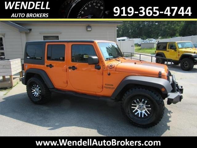 used 2012 Jeep Wrangler Unlimited car, priced at $16,845