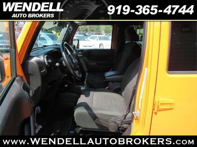 used 2012 Jeep Wrangler Unlimited car, priced at $16,845