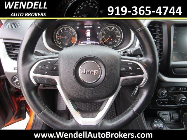 used 2015 Jeep Cherokee car, priced at $12,318