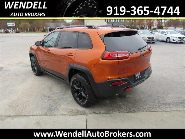 used 2015 Jeep Cherokee car, priced at $12,318