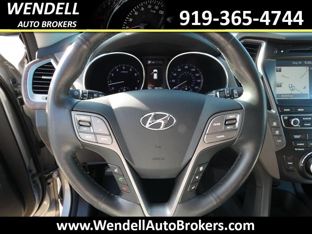 used 2017 Hyundai Santa Fe car, priced at $13,440