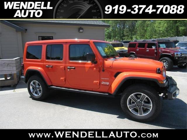 used 2020 Jeep Wrangler Unlimited car, priced at $33,971