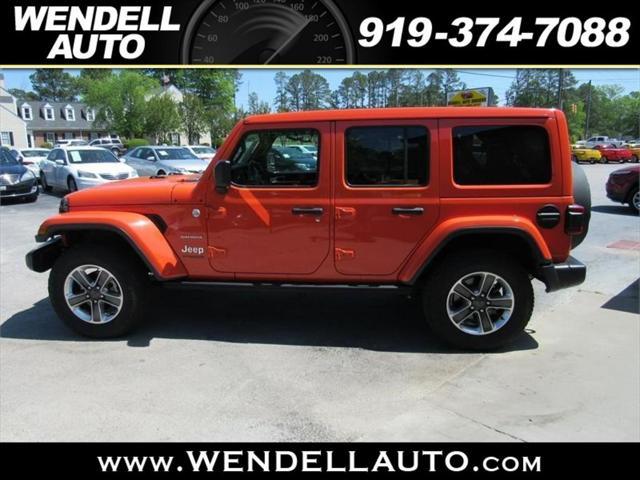 used 2020 Jeep Wrangler Unlimited car, priced at $33,971