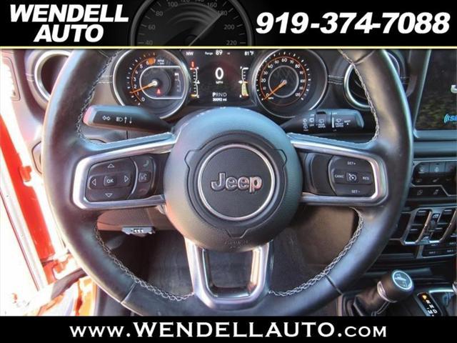 used 2020 Jeep Wrangler Unlimited car, priced at $33,971