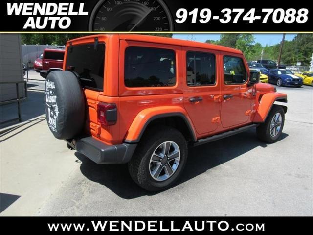 used 2020 Jeep Wrangler Unlimited car, priced at $33,971