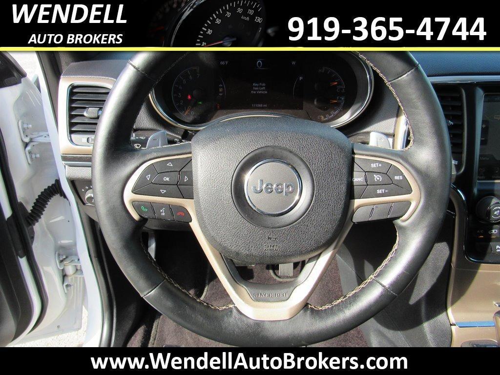 used 2017 Jeep Grand Cherokee car, priced at $14,985