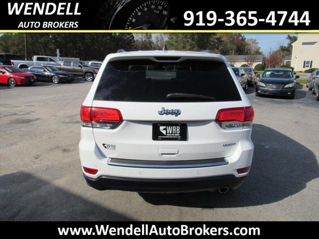 used 2017 Jeep Grand Cherokee car, priced at $15,465