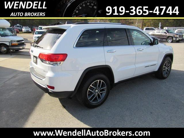 used 2017 Jeep Grand Cherokee car, priced at $15,465