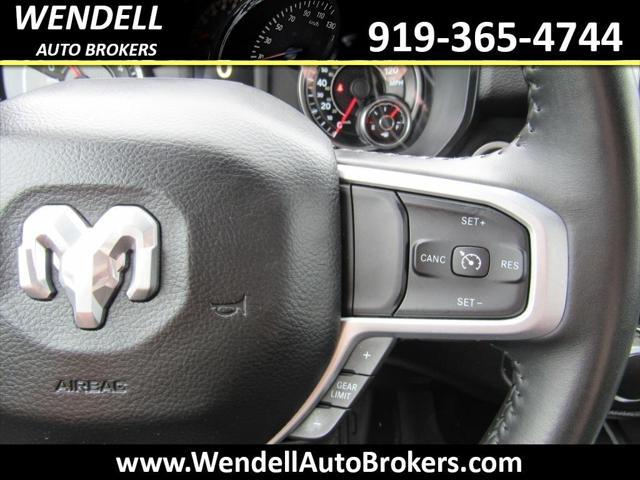 used 2021 Ram 1500 car, priced at $27,264