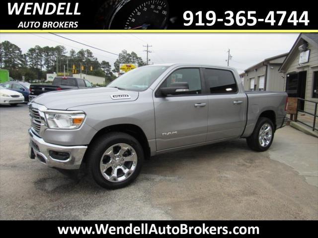used 2021 Ram 1500 car, priced at $27,264