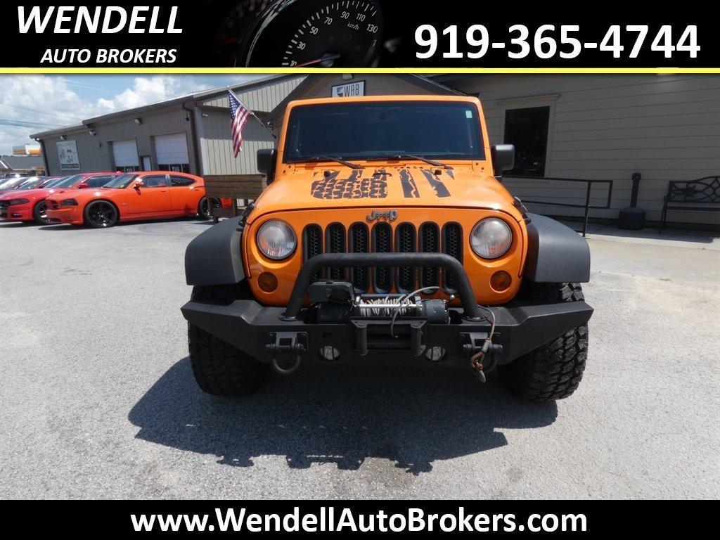 used 2012 Jeep Wrangler Unlimited car, priced at $13,412