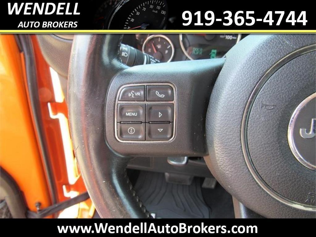 used 2012 Jeep Wrangler Unlimited car, priced at $13,412